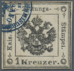 4775: Lombardy Venetia Newspaper Tax Stamps