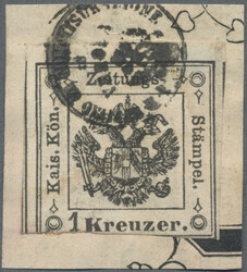 4775: Lombardy Venetia Newspaper Tax Stamps
