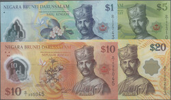 110.570.100: Banknoten - Asien - Brunei