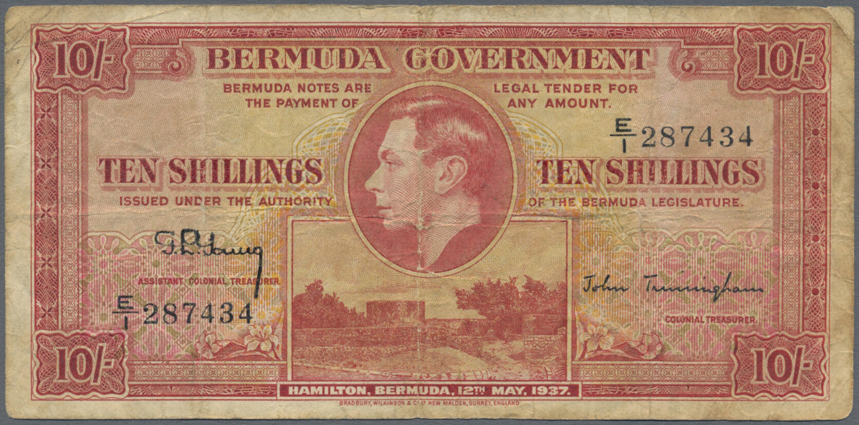 110.560.40: Banknoten - Amerika - Bermuda