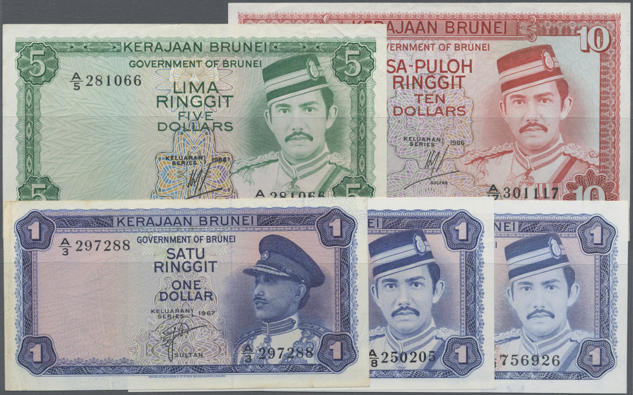 110.570.100: Banknotes – Asia - Brunei