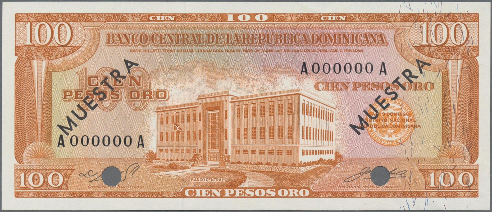110.560.90: Banknoten - Amerika - Dominikanische Republik