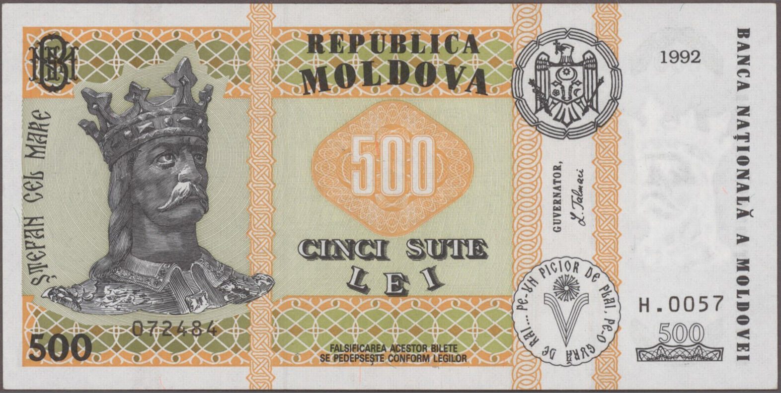 110.320: Banknotes - Moldova