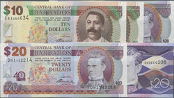 110.560.30: Banknoten - Amerika - Barbados