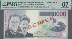 110.40: Banknoten - Belgien