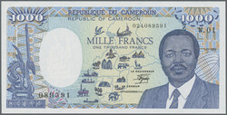 110.550.160: Billets - Africa - Cameroun