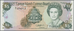 110.560.165: Banknoten - Amerika - Kaimaninseln
