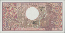 110.550.440: Banknotes – Africa - Chad