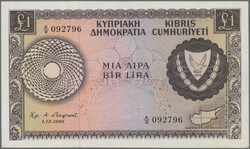 110.540: Banknoten - Zypern