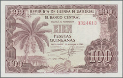 110.550.20: Banknoten - Afrika - Äquatorialguinea