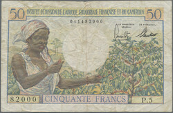 110.550.115: Banknotes – Africa - French Equatorial Africa