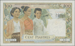 110.570.115: Billets - Asie - Français Indochine