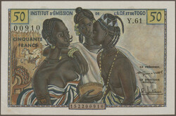 110.550.117: Billets - Afrique - Afrique de l’Ouest Français