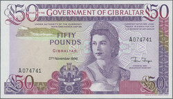 110.130: Banknoten - Gibraltar