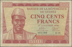 110.550.150: Billets - Afrique - Guinée