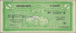 110.560.150: Banknotes – America - Haiti