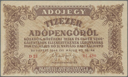 110.520: Banknoten - Ungarn