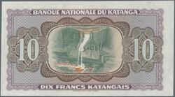 110.550.175: Banknotes – Africa - Katanga