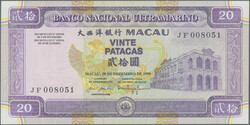 110.570.290: Banknoten - Asien - Macau