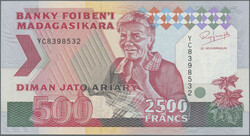 110.550.220: Banknoten - Afrika - Madagaskar