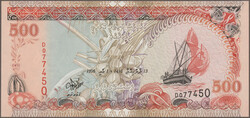 110.570.310: Banknotes – Asia - Maledive Islands