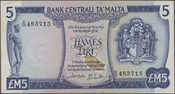 110.290: Banknoten - Malta