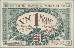 110.330: Banknoten - Monaco