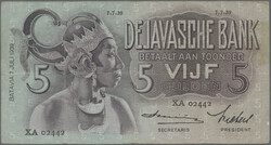 110.570.345: Banknoten - Asien - Niederländisch Indien