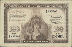 110.580.60: Banknoten - Ozeanien - Neukaledonien