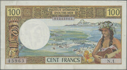 110.580.60: Banknotes – Oceania - New Caledonia