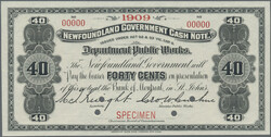 110.560.210: Banknoten - Amerika - Neufundland