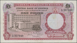 110.550.300: Banknoten - Afrika - Nigeria