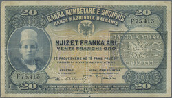 110.10: Banknoten - Albanien