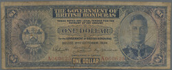 110.560.35: Banknoten - Amerika - Belize (British Honduras)