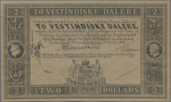 110.560.88: Banknoten - Amerika - Dänisch Westindien