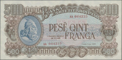 110.10: Billets - Albanie