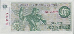 110.10: Banknotes - Albania