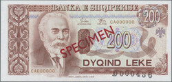 110.10: Banknotes - Albania