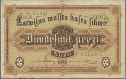 110.240: Banknotes - Latvia