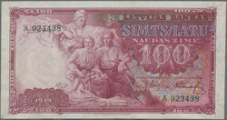 110.240: Banknotes - Latvia