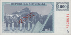 110.460: Banknotes - Slovenia