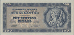 110.220: Banknotes - Yugoslavia