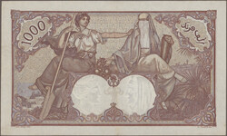 1000 Francs 6.9.1939, P. 83, 2 small needle holes, XF (M)