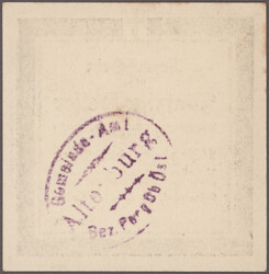 Altenburg bei Perg, Gemeinde, 10,20,50 Heller "Totenscheine" 1920, ...