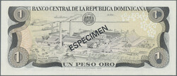 Banco Central de la República Dominicana, lot with 1, 50 and 1.000 ...