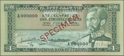 1,5,10,50,100 Dollars 1966, SPECIMEN, P. 25-29s, UNC