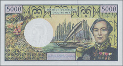 5000 Francs ND (1996), P. 3 g, UNC