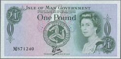 1 Pound ND(1983), P.38, printed on TYVEK in UNC condition
