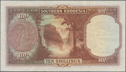 10 Shillings 1.9.1950, P. 9 f, Good VF