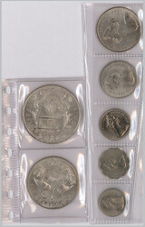 Loser sieben-Münzen-Set 1969, 5c bis 5$. (T)Automatically generated ...